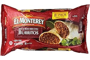 El Monterey, Beef & Bean Red Chili Burrito, 32 oz (Frozen)