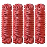 Dock Lines 3/8" x 15' Boat Dock line Double Braided