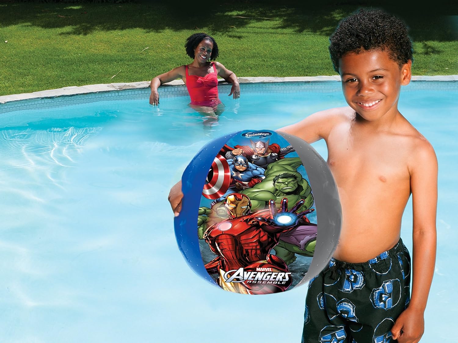 avengers beach ball