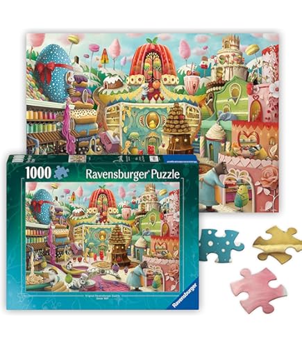 Amazon.com: Ravensburger Midnight at The Library 1000 Piece Jigsaw