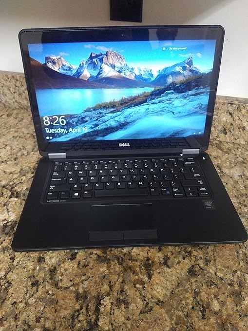 Dell Laptop Latitude E7450 14 I7 5600u 8gb Ram 256gb Ssd Touch Screen Windows 8 Amazon Co Uk Computers Accessories
