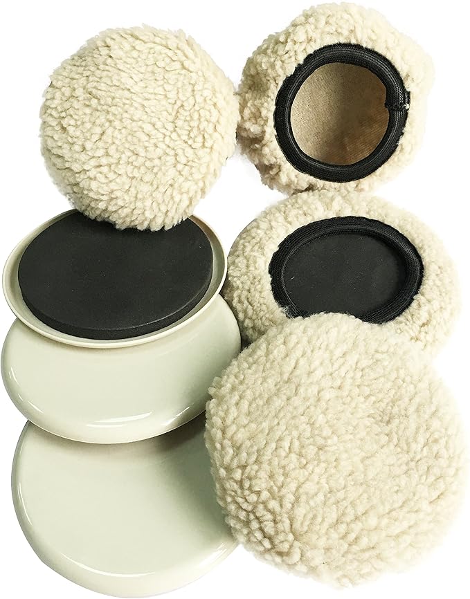 8Pack 5" Reusable Furniture Slider For BOTH Carpet and Hard Surfaces,4 Pack 5 In. Sock Sliders