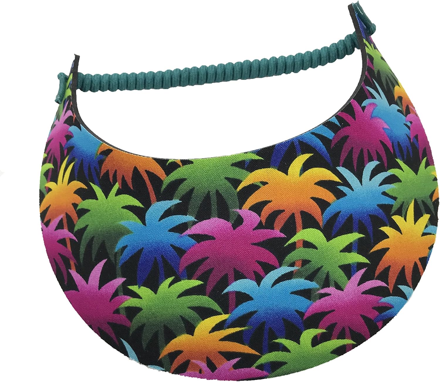 Pickleball Fashion Fabric Foam Sun Visor for Women The