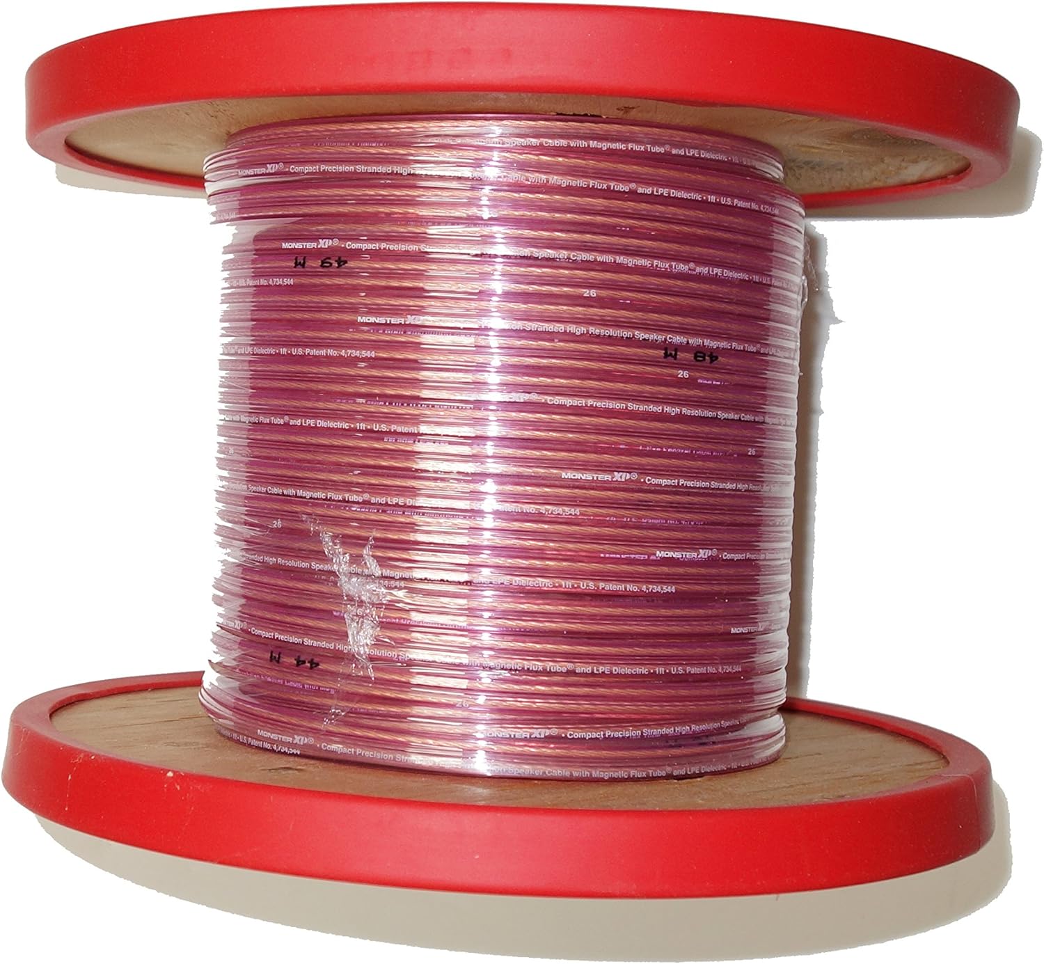 monster xp compact precision stranded high resolution speaker cable with magnetic flux tube