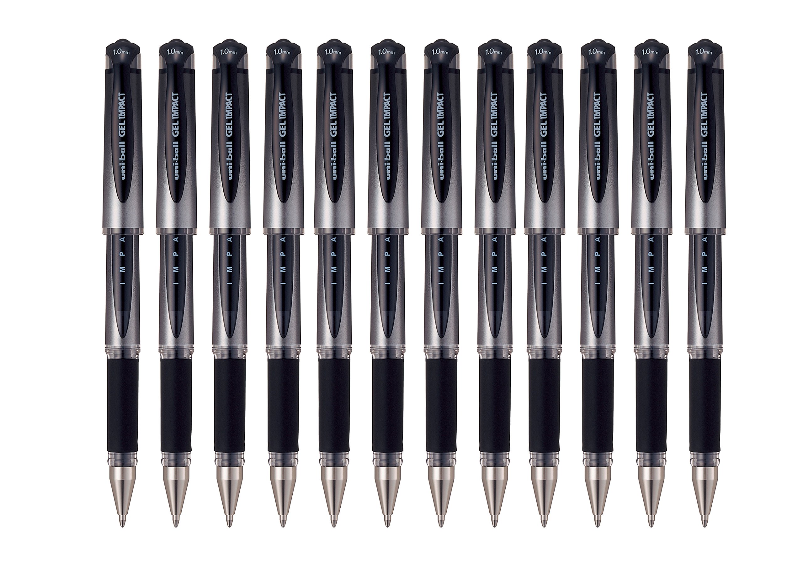 UniBall 218990000 UM153S Signo Impact Gel Pens with Rubber Grip
