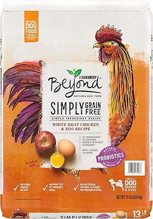 purina beyond tuna and egg dog food