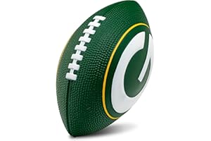 Franklin Sports Youth NFL Football + Air Pump Set - Soft Foam 8.5" Youth Mini Footballs with 8 Teams Choice + Air Pump