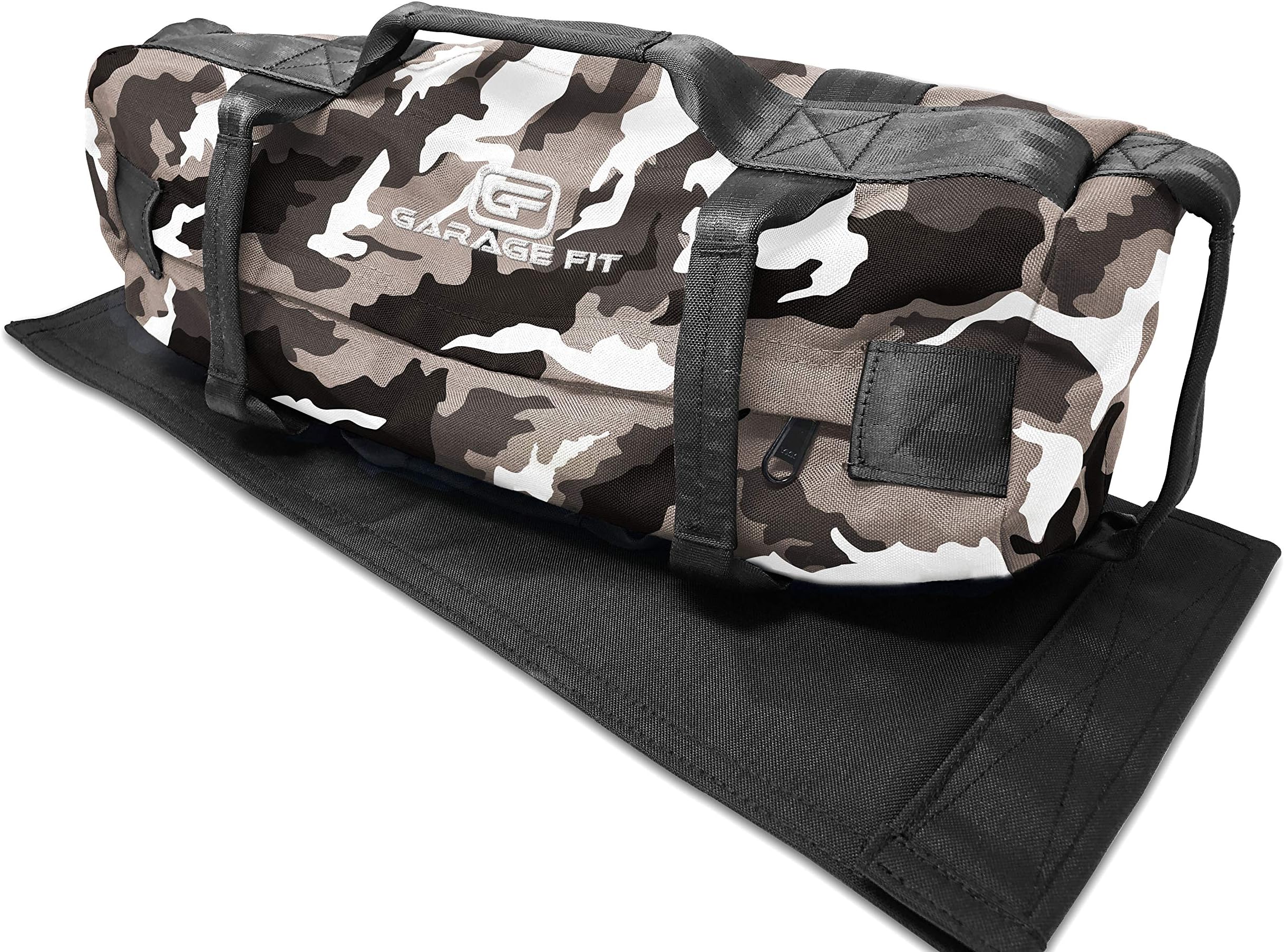 Sandbags for Fitness with Fabric Handles- Weighted Power Training- Heavy Duty Cordura Construction- 8 Gripping Handles- Adjustable Exercise Sandbags- Best Workout For Raw Power, Balance & Control