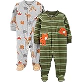 Simple Joys by Carter's baby-boys 2-pack Fleece Footed Sleep and PlayBaby and Toddler Sleepers
