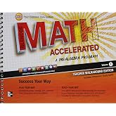 Glencoe Math Accelerated, A Pre-Algebra Program Volume 1 Teacher Walkaround Edition, Common Core Edition