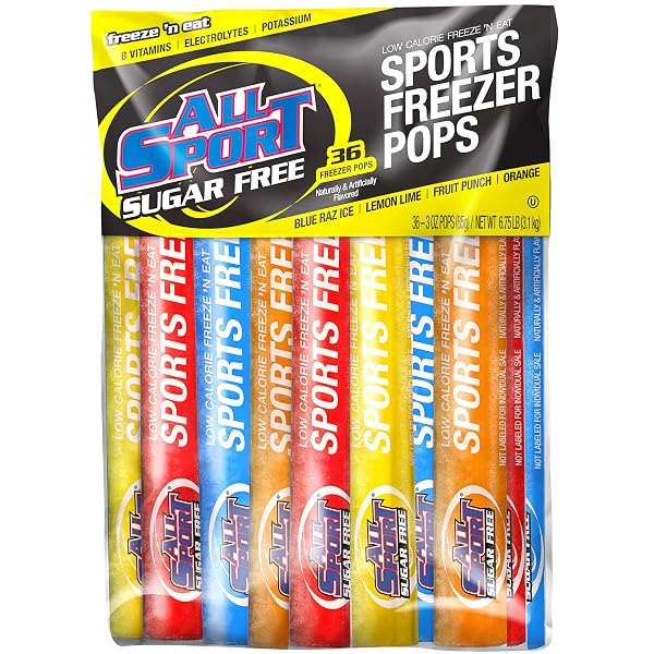 ALL SPORT ZERO ALL SPORT HYDRATION FREEZER POPS,...