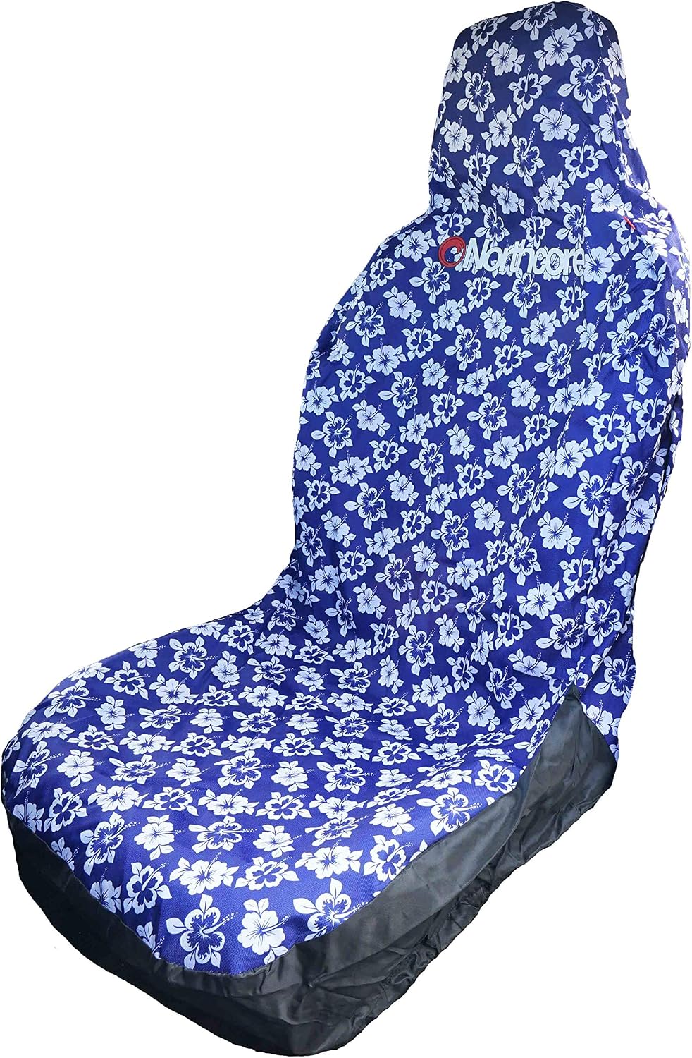 Northcore Single Waterproof Car Seat Cover - One Size - Hibiscus Blue, Universal - Image 3