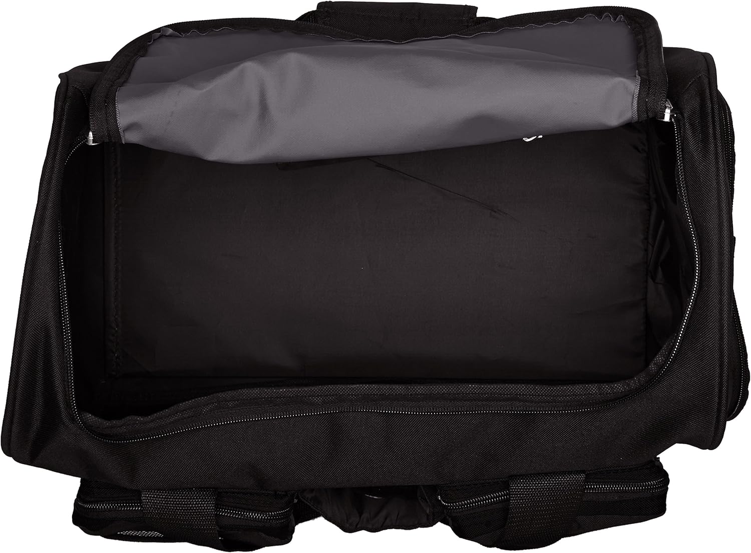 Dark Gray//Black Everest Gym Bag with Wet Pocket