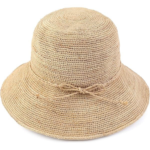 Kate Spade New York Embroidered Bee Bucket Hat Raffia Summer Vacation Resortwear Kate Spade New York Women main image 4