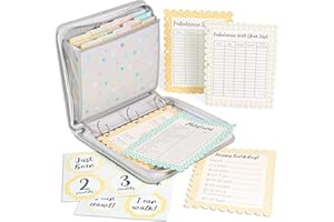 Baby Keepsake and Document Organizer: All-in-One File Storage Binder for Cherished Memories and Essential Records