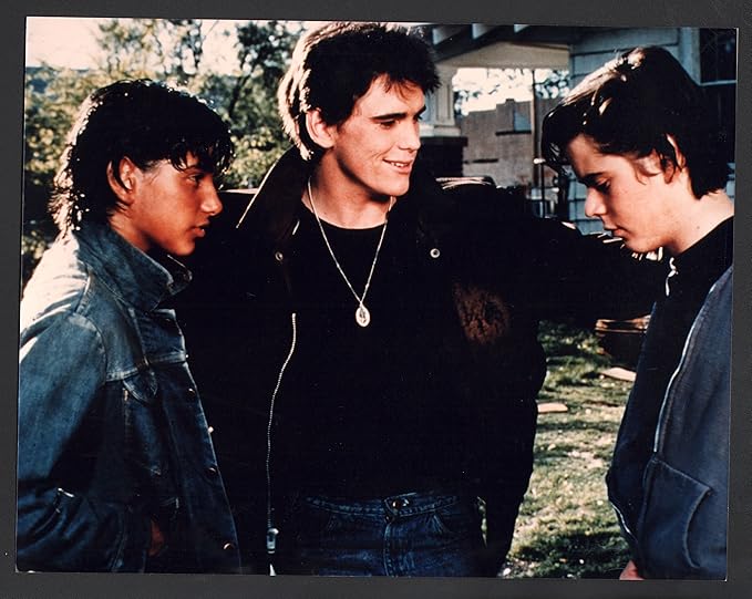 Movie Photo Outsiders C Thomas Howell Matt Dillon And Ralph