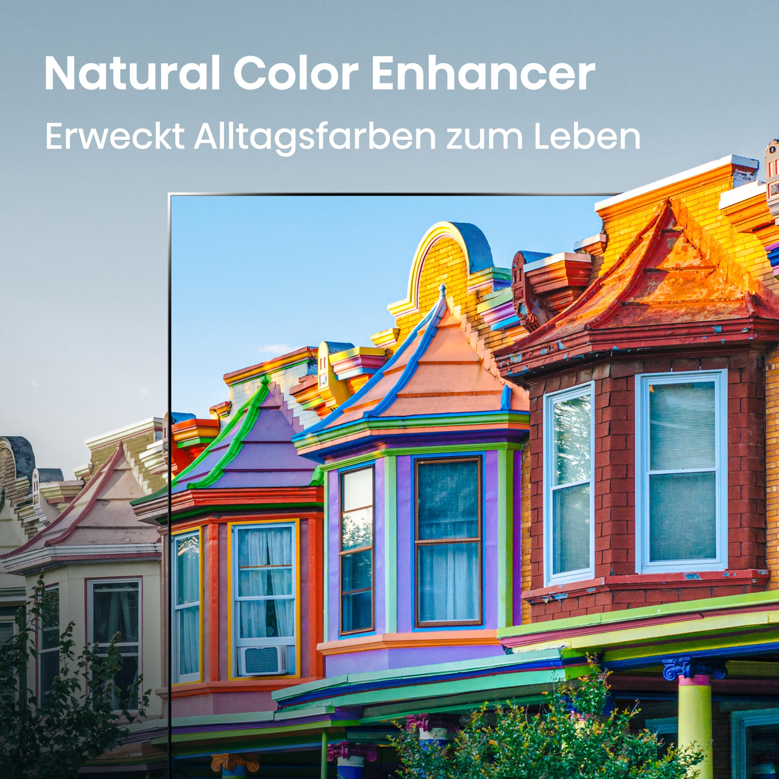 Hisense 40E4DS Fernseher 43 Zoll, 4K FHD Smart TV, Hi-View AI Engine, 60Hz Game Mode, Natural Colour Enhancer, Dolby Audio, DTS Virtual: X, Rauschunterdrückung, Airplay [2026] 3