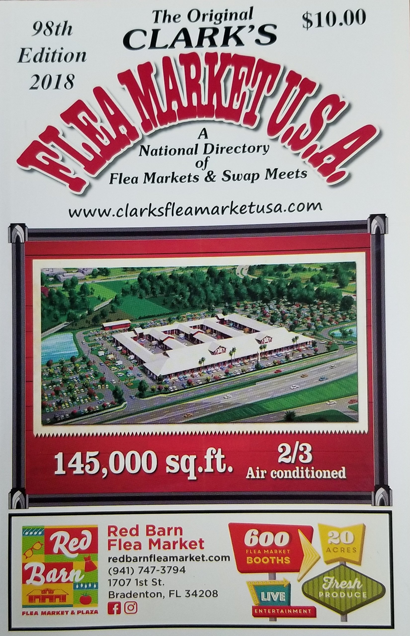 Flea Market Paperback Book The Original Clark S Flea Market Usa