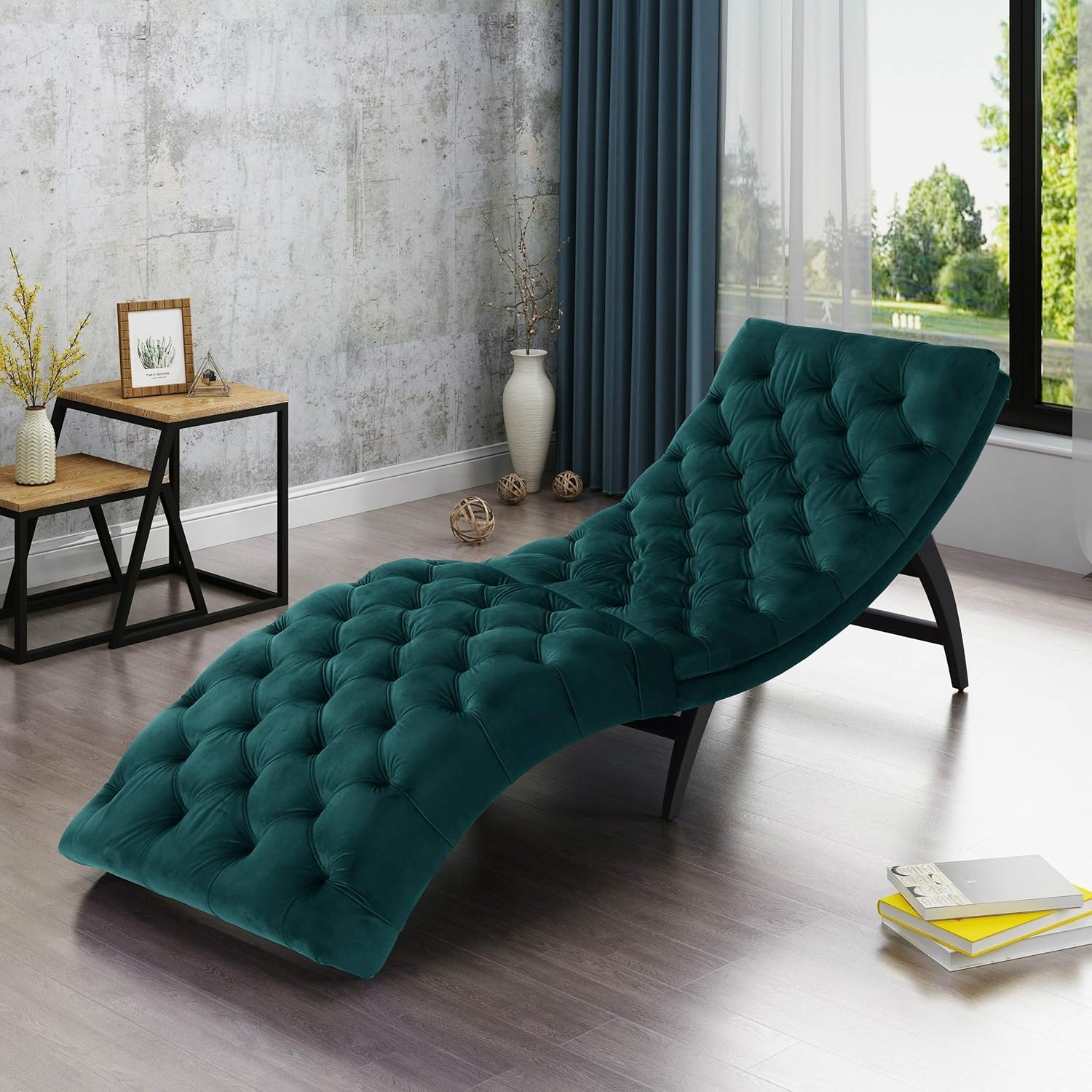 Amazon Com Ilunar Home Large Chaise Lounge Chair With Elegant