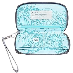HAIKU Intrepid Wristlet, Clutch Wallet, Zip Around