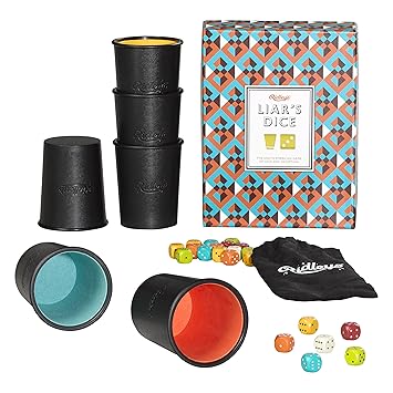 Ridleys Games Room Liars Dice Game Cards