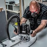 Trend T8EK 1/2 Inch Dual-Mode Plunge Router 2200 W 240 V Black view 7