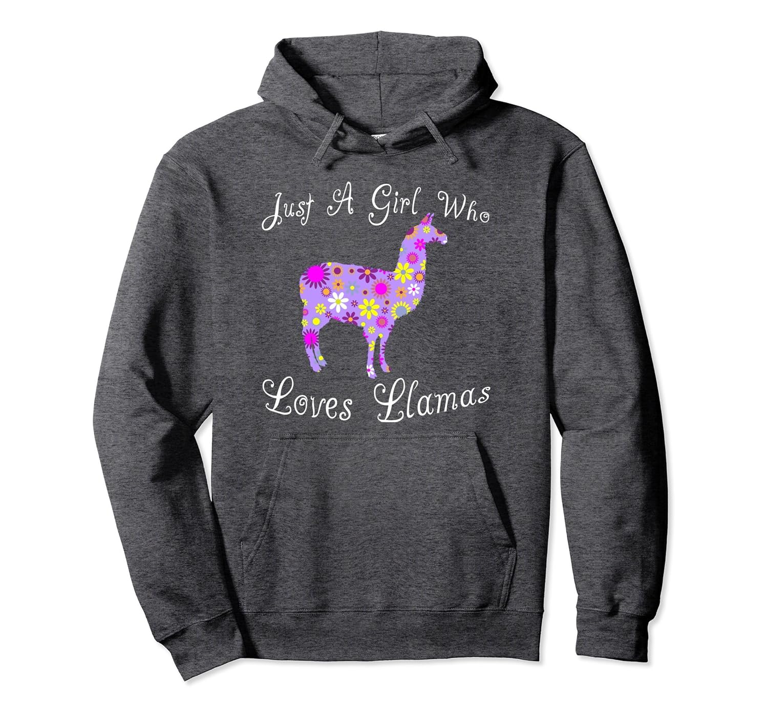Llama Hoodies For Women Cute Floral Gift Apparelln Lntee