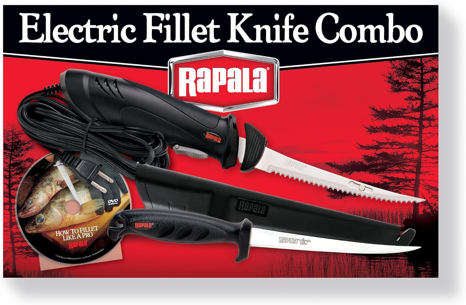 rapala fillet knife combo