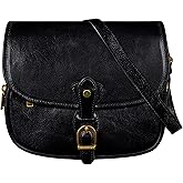 Time Resistance Leather Cross Body Bag for Women - Handbag, Shoulder, Messenger, Purse