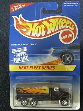 Hot Wheels Peterbilt Tank Truck Heat Fleet Series #3 Of 4 Vehicles Collector#539