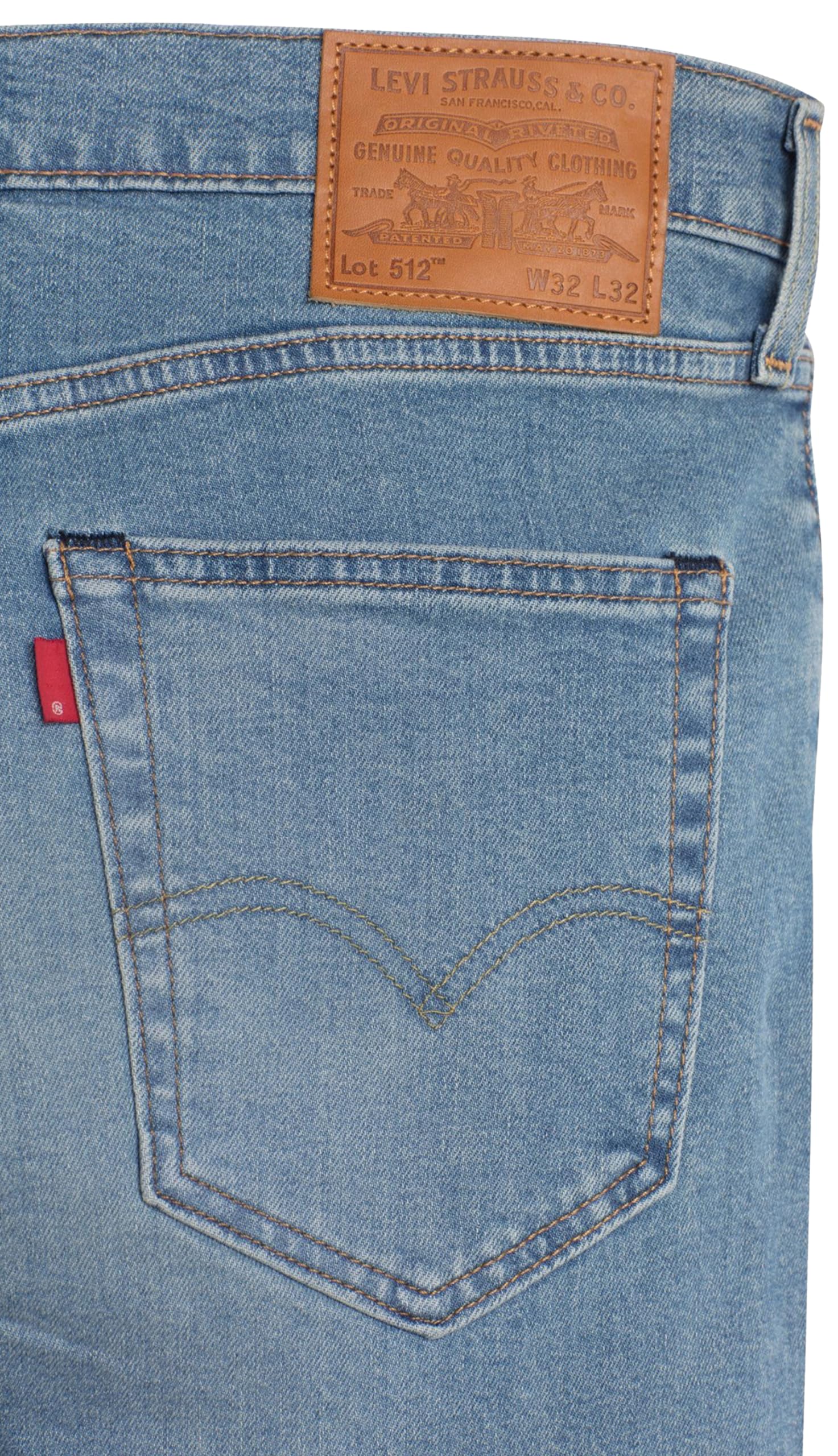 Levi's Herren 512 Slim Taper Jeans, Pelikan-rost ,33W / 34L 6