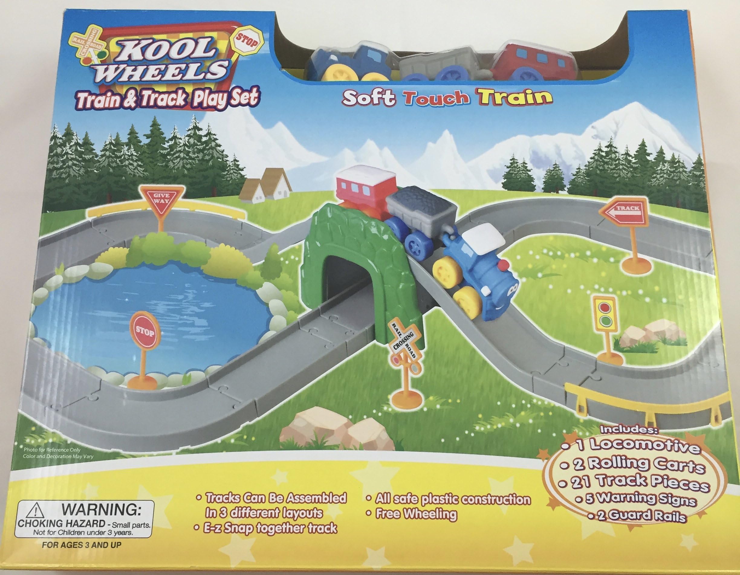 Koll Wheels Train & Track Play Set