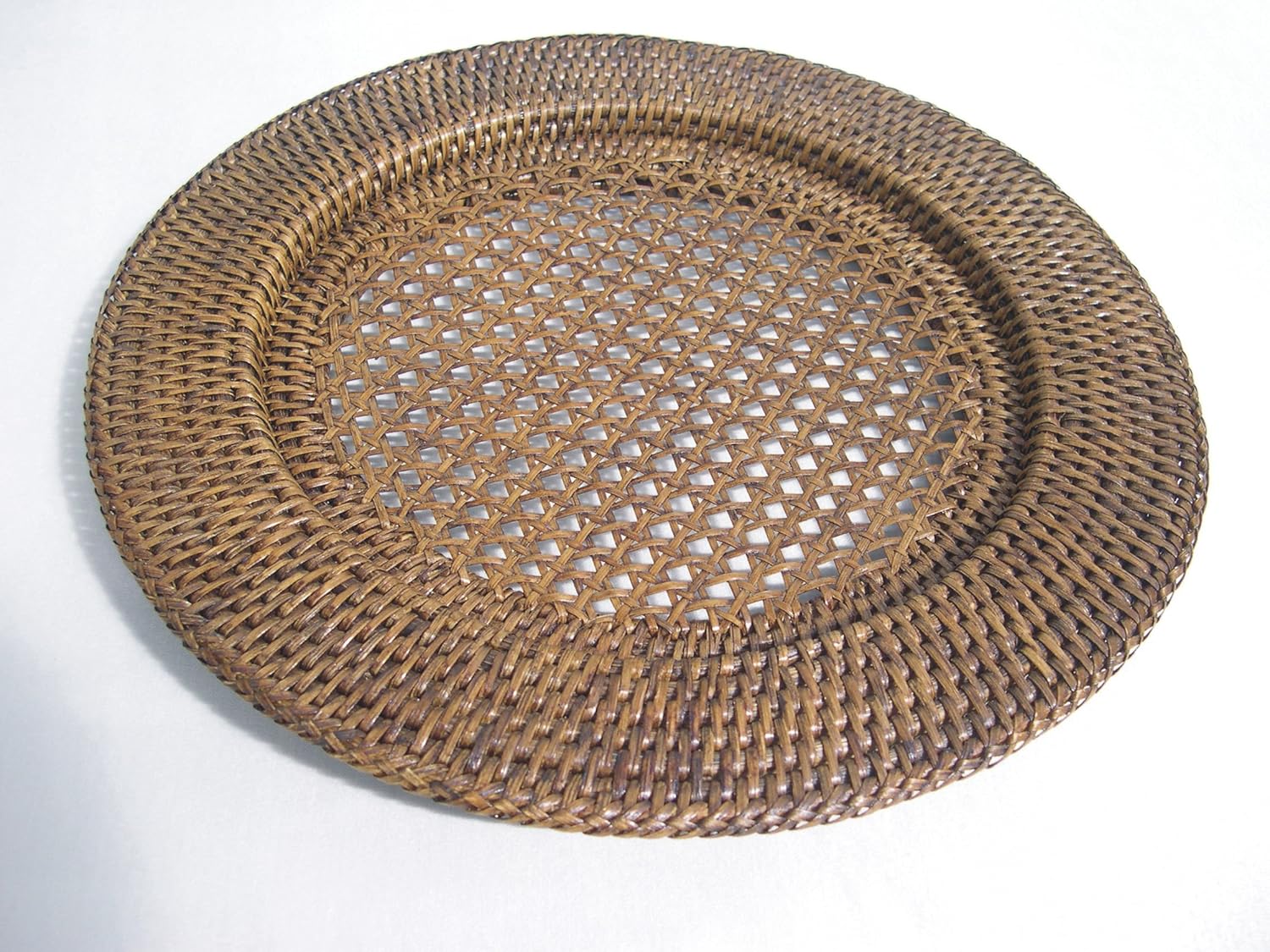 Rattan Charger Plate Amazon.co.uk Kitchen & Home