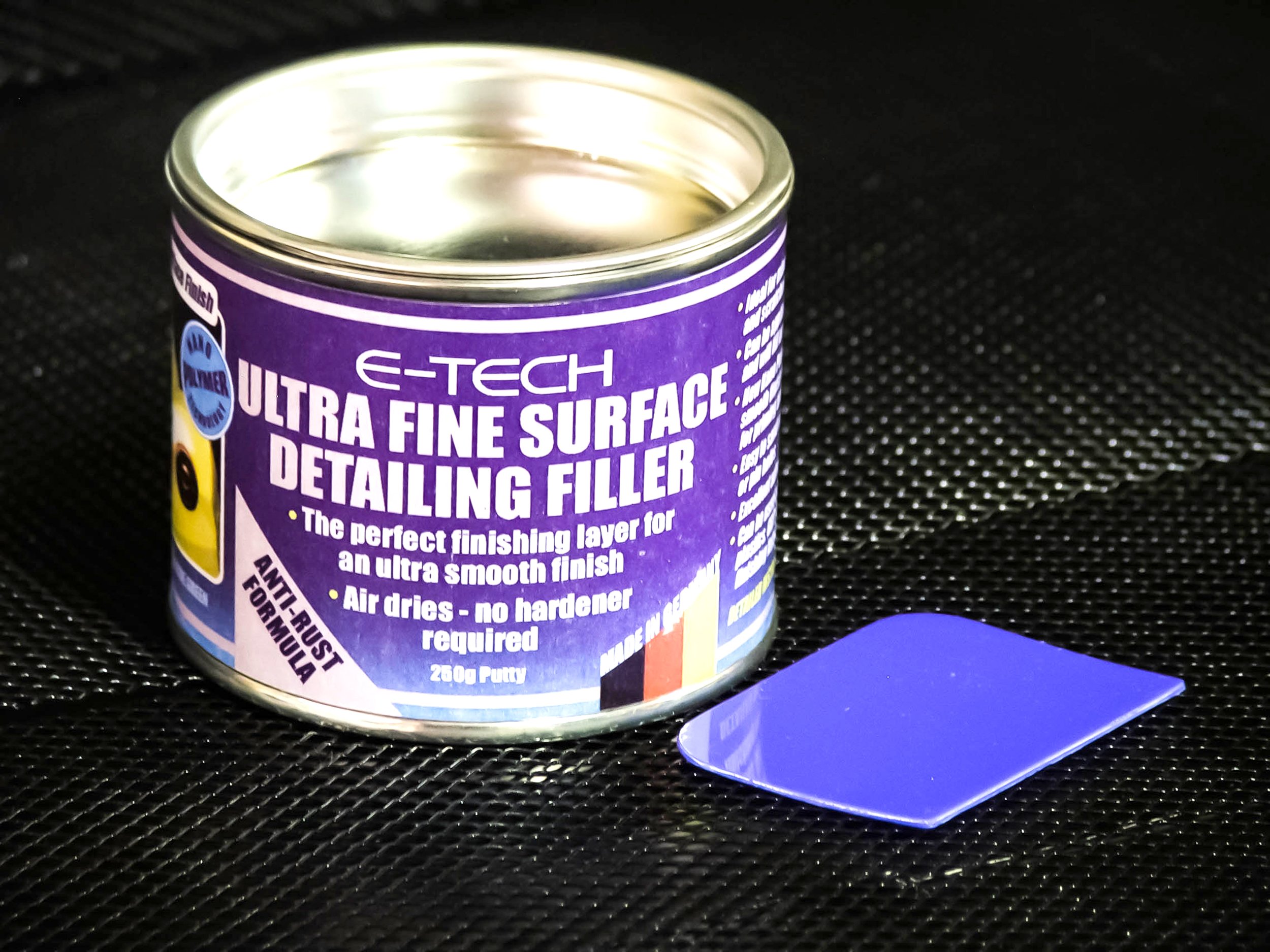 MP Repair & Restore Products Body Filler, Clear Paste, Ideal for Minor Dents, Scuffs & Scratches, Fills Up to 3mm, Ultra Smooth Finish, No Hardener Required