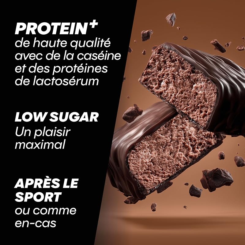 Barres Proteinplus Low Sugar Goût Chocolate Brownie 30 Barres