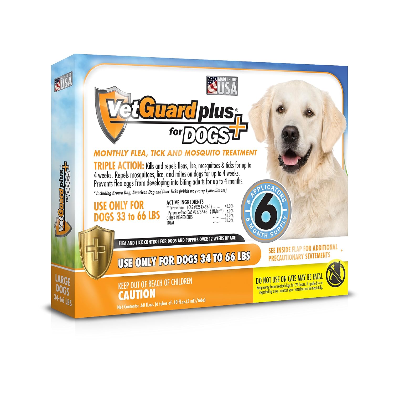 Vetguard plus flea and tick treatment Outlet