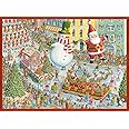 Ravensburger Here Comes Christmas! 500 Piece Holiday Jigsaw Puzzle for Adults - 12000382 - Handcrafted Tooling, Made in Germany, Every Piece Fits Together Perfectly