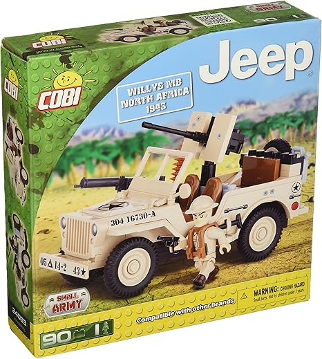 lego cobi jeep