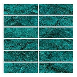 Crystiles 3D Backsplach Tile for Kitchen Peel and
