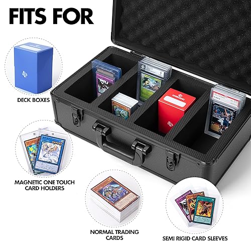 FunGuys Graded Card Storage Box, Trading Card Case for PSA Graded Pokemon, Sports Card Storage Boxes as PSA Holder, Baseball Card Slab Case Holder for Trading Cards in Saudi Arabia | Whizz FunGuys Graded Card Storage Box, Trading Card Case for PSA Graded Pokemon, Sports Card Storage Boxes as PSA Holder, Baseball Card Slab Case Holder for Trading Cards in Saudi Arabia | Whizz