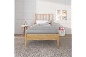 NapQueen 5 Inch, Twin Mattress, Memory Foam Grey Mattress - Medium Feel - CertiPUR-US Certified - Twin Bed Mattress in a Box, Breathable Soft Fabric Cover