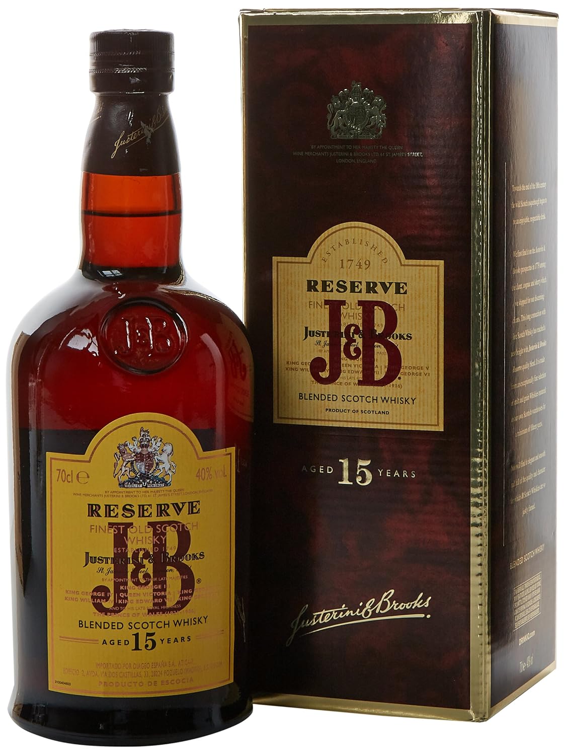 JB Reserva Blended Scotch Whisky JB Reserva Blended Scotch Whisky