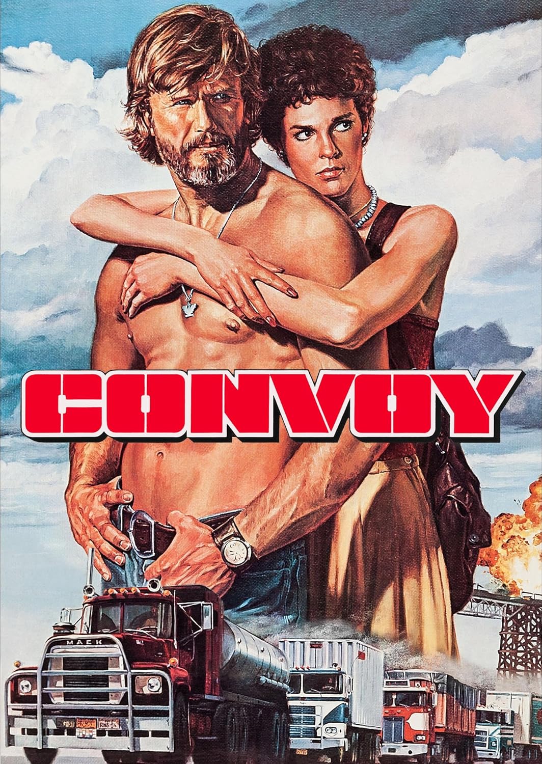 Amazon Com Convoy Kris Kristofferson Ali Macgraw Ernest Borgnine Burt Young Seymour Cassel Sam Peckinpah Movies Tv
