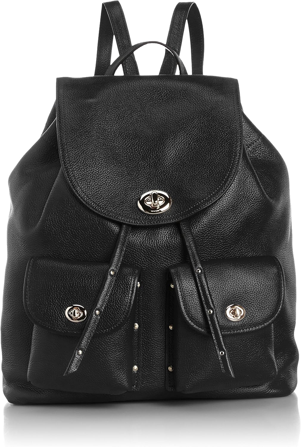 coach turnlock backpack