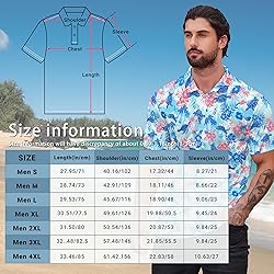 Xdceu Turtle Polo Shirt for Men Men's Turtle Print
