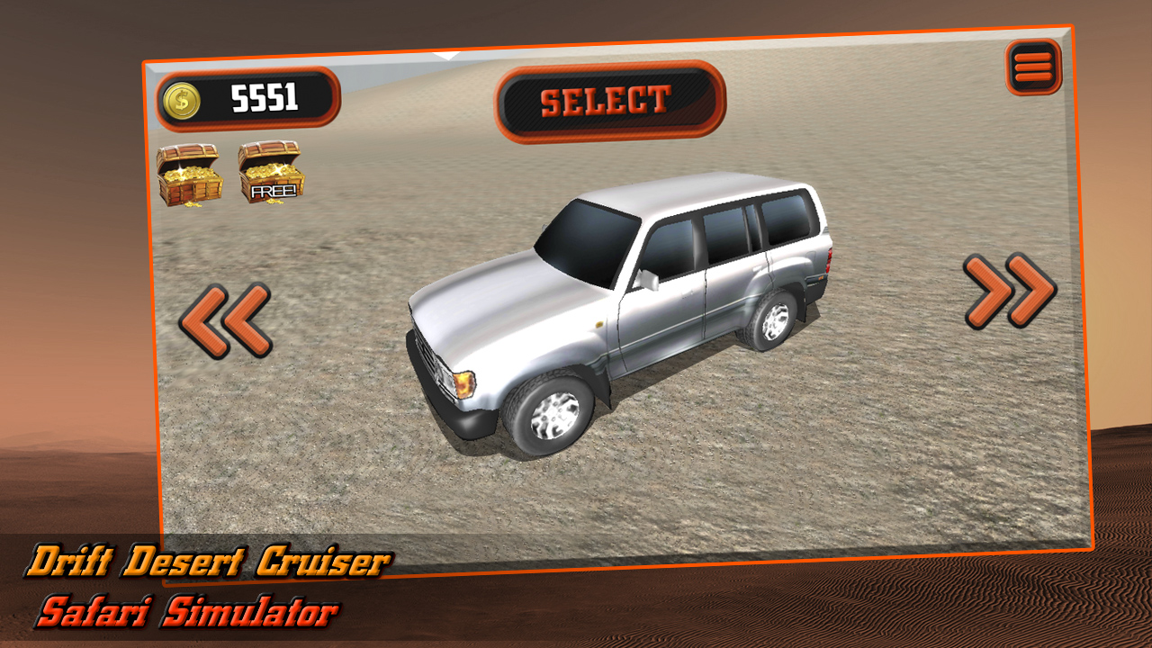 Drift Desert Cruiser Safari Simulator