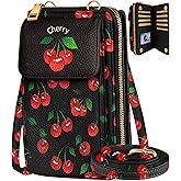 Miss Adola Cute Small Crossbody Purse Cell Phone Bags for Women - Leather Cellphone Wallet Purse with Shoulder Strap