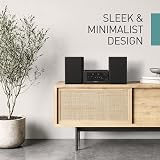 Panasonic SC-PM702EB-K Micro HiFi System 80W Bluetooth CD USB DAB+ Radio Black view 5