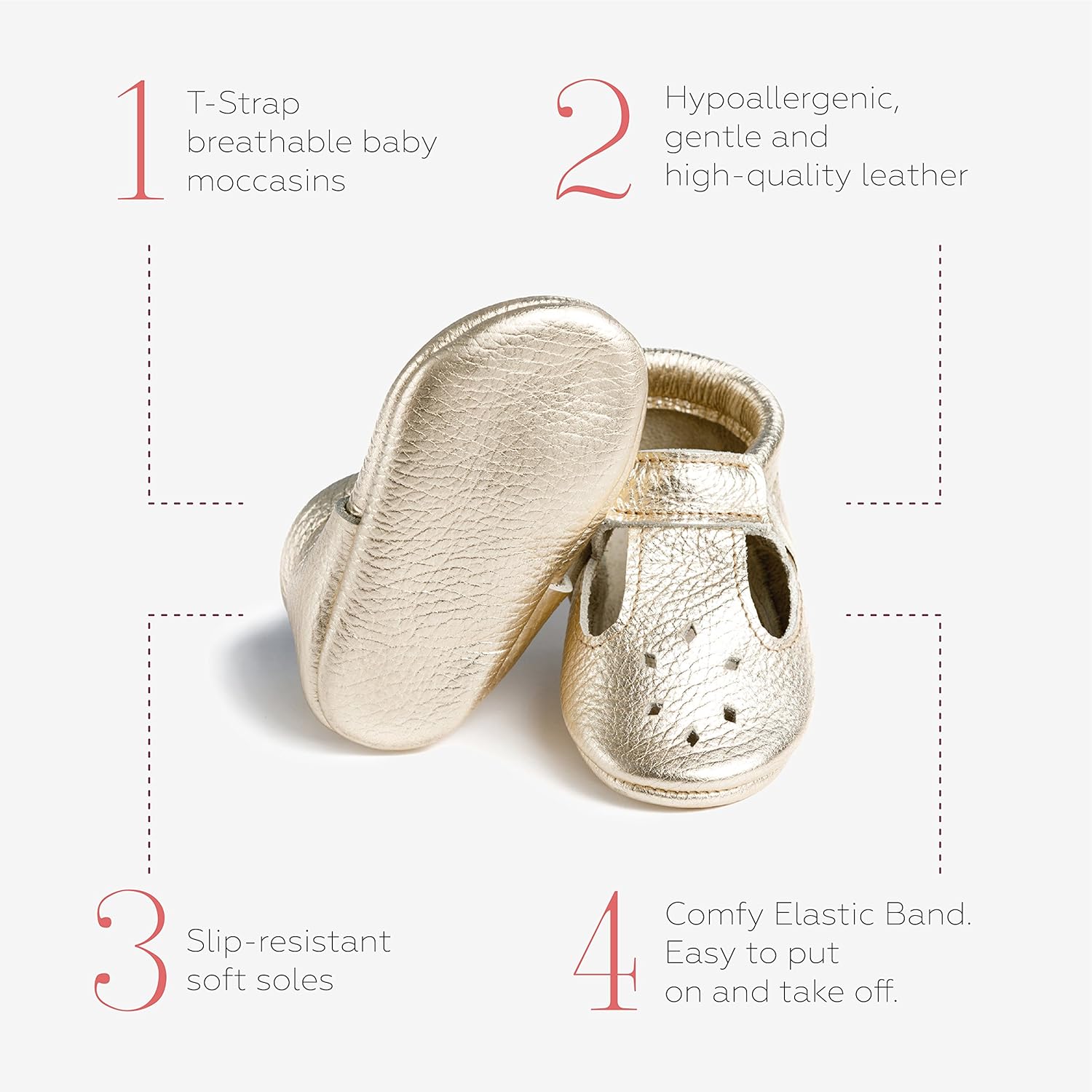 t strap moccasin baby