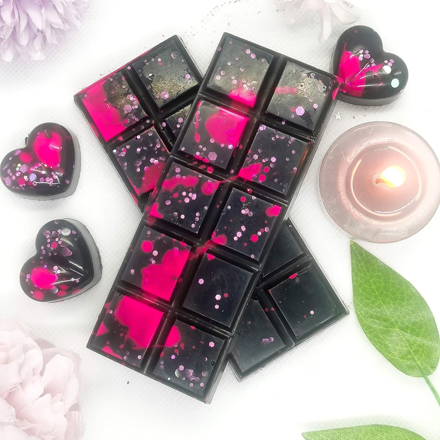 Black opium wax melts, perfume wax melts, highly scented wax melts